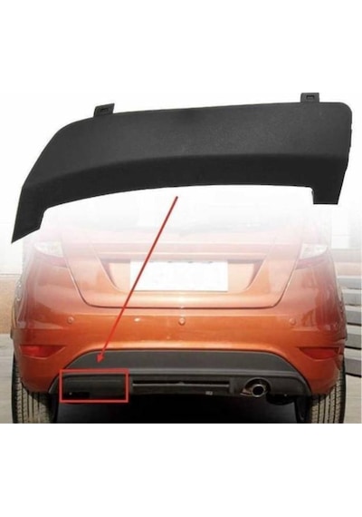Ford Fiesta Arka Tampon Çeki Kapak 2008 2017 8a61 17k922 Ab