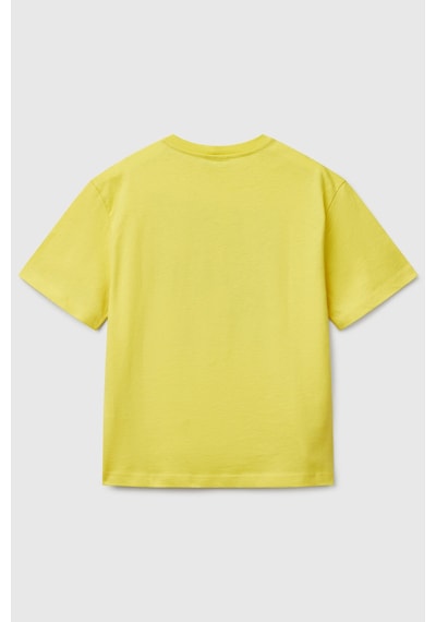 United Colors Of Benetton Erkek Çocuk T Shirt 3ı1xc10o4 Sarı Sarı