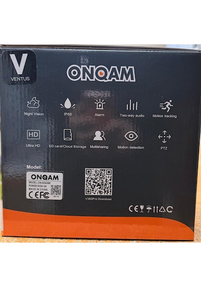 V380 Pro On-sg4366 9mp 3+3+3 Üç Kameralı Ultrahd 4g Güneş Enerjili Akıllı Güvenlik Kamerası