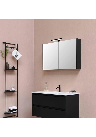 Meriç Dekoratif Led Banyo Aplik 30cm Krom 6500k Beyaz Işık, 30 Cm