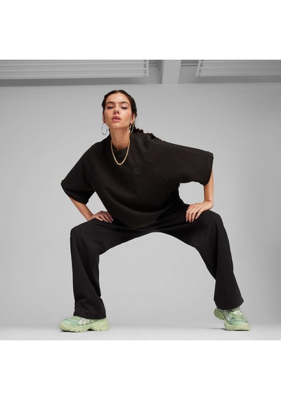 Puma Infuse Relaxed Kadın Tişört 624302 01 SIYAH