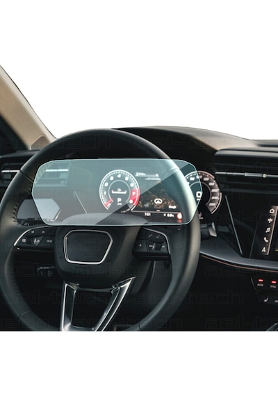 Audi A3 Uyumlu 12.3 İnç Dijital Gösterge 9h Nano Ekran Koruyucu 2