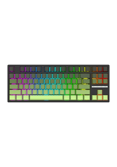 K88 Mekanik Oyun Klavyesi- 3 Modlu Hot Swap Rgb 4000 Mah Batarya + Coiled Klavye Kablosu