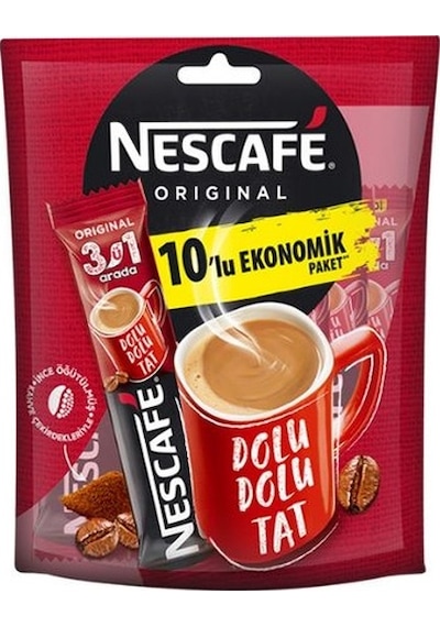 Nescafe 3ü1 Arada Mp 6 x 10'lu
