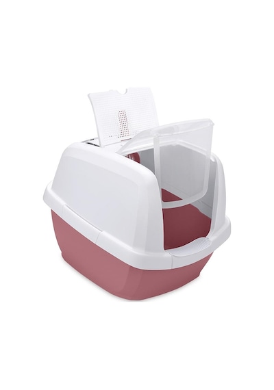 Imac Maddy Kapalı Kedi Tuvaleti Pembe/beyaz 65x47,5x47,5cm