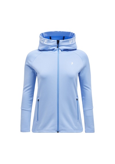 Peak Performance W Rider Zip Hood Turkuaz Turkuaz