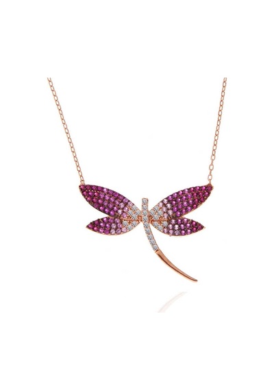 925 Ayar Gümüş Rose Altın Kaplama Kaplama Kaplama Yusufçuk Kadın Kolye Özel Tasarım Rose Gold 925 Ayar Gümüş Rose Altın Kaplama Kaplama Kaplama Yusufçuk Kadın Kolye Özel Tasarım Rose Gold