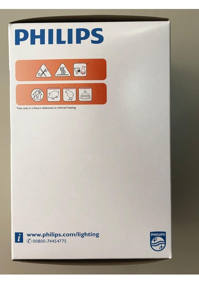 Philips 150w E27 İnfrared Şefaf Isı Veren Lamba