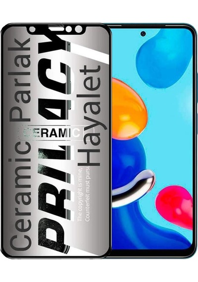 Xiaomi Redmi Note 11 Hayalet Ekran Koruyucu Parlak Seramik Kırılmaz Cam 9018000001321