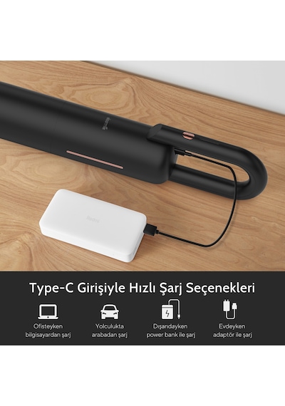 Deerma VC03S Şarjlı Dikey Süpürge