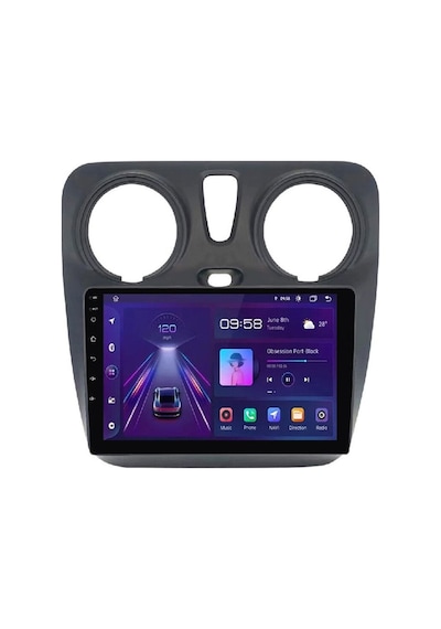 Dacia Dokker 2012-2020 Uyumlu Multi Medya Navi Gasyon Usb Kamera Carplayer 4 Ram