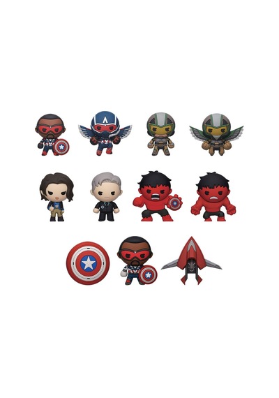 Monogram Captain America Klipsli Sürpriz Figür 68900 Diğer