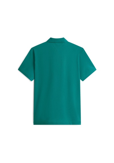 Tommy Hilfiger 1985 Erkek Regular Yeşil Polo Yaka T-shirt-13057 Deep Ocean