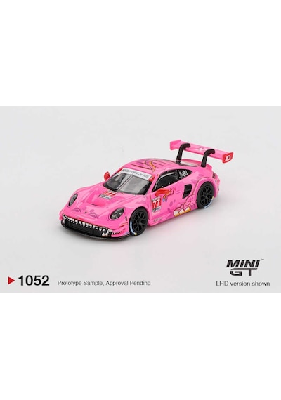 Mini Gt 1052 1/64 Porsche 911 Gt3 R Ao Racing 2024 Imsa Road Amerıca