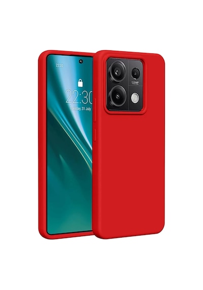 Newface Xiaomi Redmi Note 13 Pro 5g Kılıf First Silikon - Kırmızı Çok Renkli