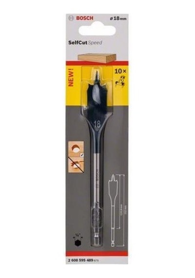 18x152 Altıgen Yassı Ahşap Maktap Ucu - Elm-01-290822