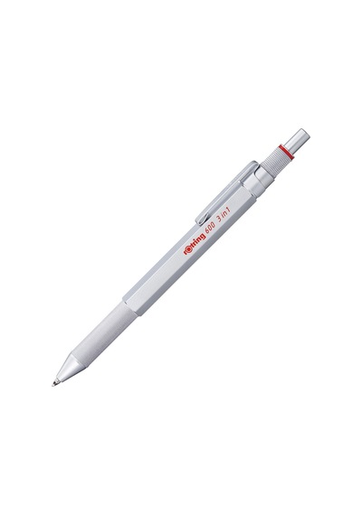 Rotring 600 Multipen Üç Fonksiyonlu Kalem Krom 2164109