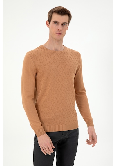 U.S. Polo Assn. Erkek Camel Kazak 50297055-VR015