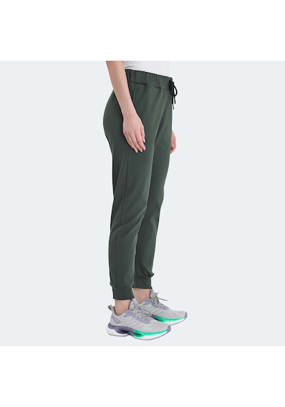 Slazenger VETERAN RBN Kadın Cepli Haki Eşofman Altı