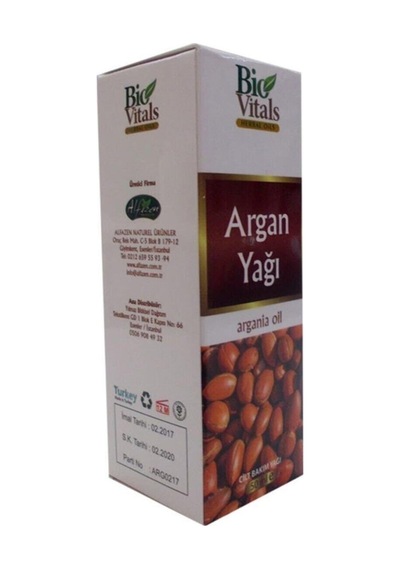 Bio Vitals Argan Cilt Bakım Yağı 50ml Doğal Argania Brassia Oil