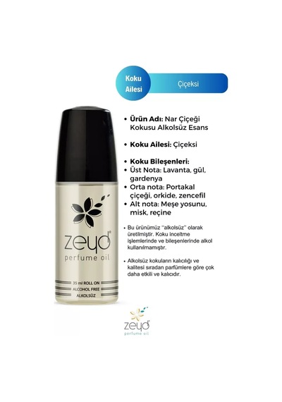 Nar Çiçeği - Zeyd Esans 35 Ml Diğer