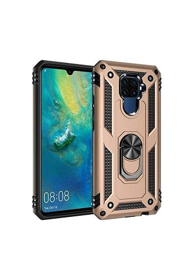Huawei Mate 30 Lite İle Uyumlu Kılıf Gold Panther Yüzüklü Silikon  Esnek İnce Geliştirilmiş Dayanıklı Darbe Karşıtı Koruyucu Yeni Tasarım Huawei Mate 30 Lite, Gold Sku: Zeusb097933vlm