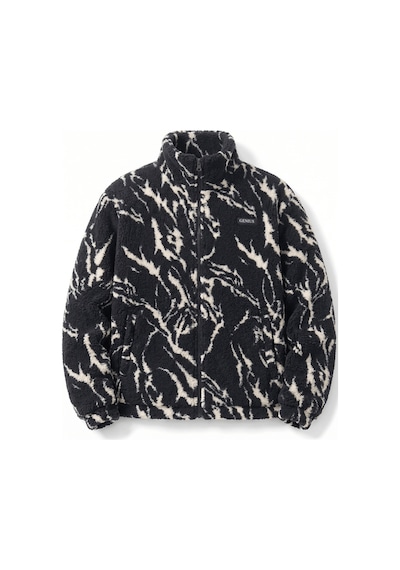 Genius Store Oversize Peluş Erkek İçi Polarlı Tam Fermuarlı Sherpa Sonbahar Kış Kadın Polar Sweatshirt Oversıze-pelus Dalmaçyalı