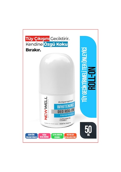 New Well Whitening Roll-On Deodorant 50 ML