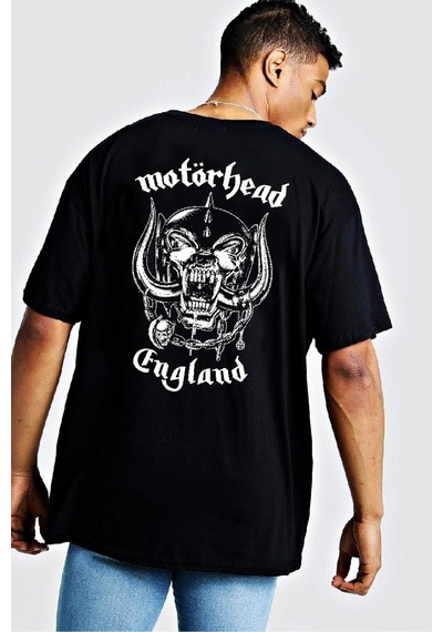 Startmore Motörhead Oversize T-shırt Siyah