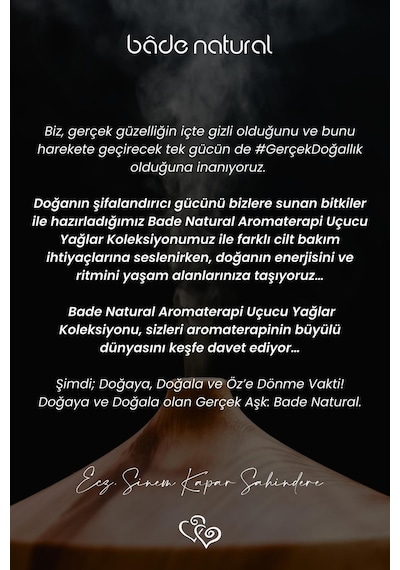 Bade Natural Çam Uçucu Yağı %100 Saf 10 ML