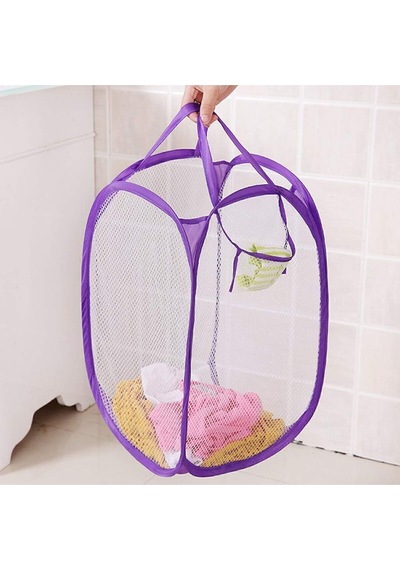 Çamaşır Sepeti & Oyuncak Filesi Orta Boy 40 40 70 Cm Plastik Siyah 70 X 40 Tr Diğer