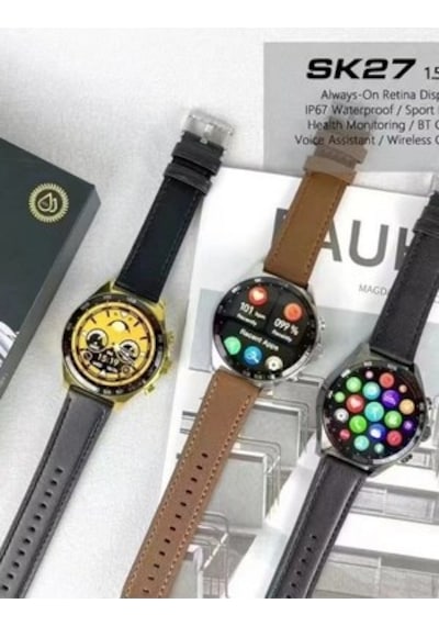 Kalobee Sk27 Business Amoled Ekran Metal / Deri / Silikon Kordonlu Akıllı Saat İphone & Android Uyumlu, Sağlık & Spor Takip, Bluetooth Çağrı Kalobee Sk27 Business Amoled Ekran Metal / Deri / Silikon Kordonlu Akıllı Saat İphone & Android Uyumlu, Sağlık & Spor Takip, Bluetooth Çağrı