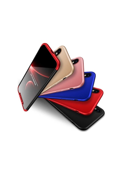 Apple Uyumlu iPhone X Kılıf Zore Ays Full Koruma Kılıf