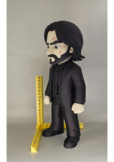 John Wick Büstü 3d Baskı Koleksiyon Figürü