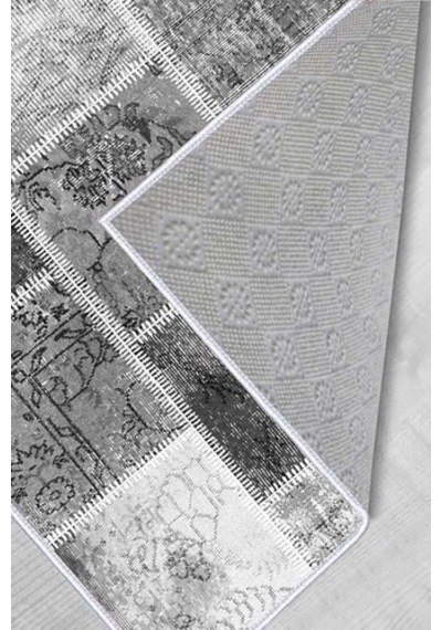 Rovigo Home Dijital Baskı Kaymaz Taban Salon Halısı Rvg1123 Çok Renkli