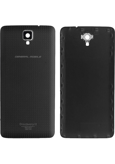 General Mobile Discovery 2 Arka Kapak Batarya Pil Kapağı Siyah