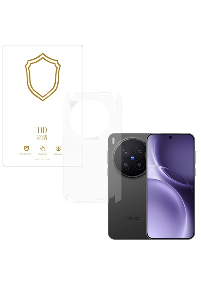 Microcase Vivo X300 Pro İle Uyumlu Tpu Arka Ve Yan Nano Koruma- Ekm115