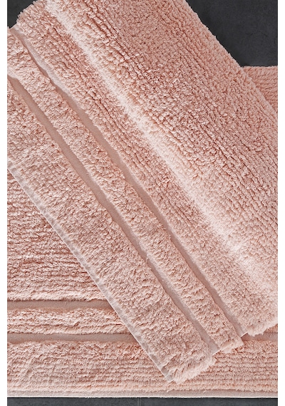 Yataş Bedding Felicia Banyo Paspası Seti - Pudra (50x60 cm + 60x100 cm) Pudra