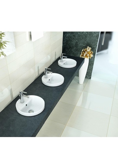 Turkuaz Cerastyle Suit Tezgah Üstü Lavabo Ø38
