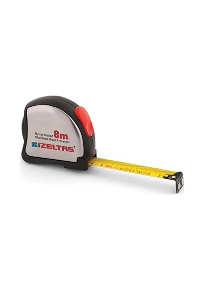 İzeltaş Krom Şerit Metre 8 14000005371 8 M