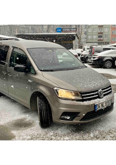 Volksvogen Caddy Uyumlu Mk3 2015-2020 Batman Yarasa Ayna Kapağı Piano Black Abs Plastik