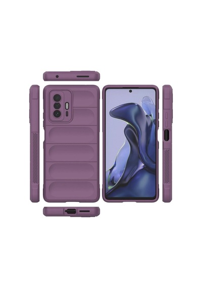 Mi 11t Kılıf Optimum Silikon - Mor İtdark38539