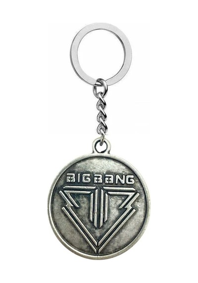 K-pop Bigbang Metal Anahtarlık Unisex Tasarım Rock & Kpop Hediyelik