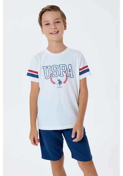 U.s. Polo Assn. Erkek Çocuk Mavi Bermuda Takım 5274-49773 Mavi