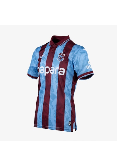 Joma Trabzonspor 25/26 Bordo/mavi Unisex Mavi İç Saha Çubuklu Forma 9212354