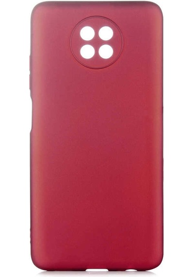 Xiaomi Redmi Note 9t Kılıf Zore Premier Silikon Kapak Mürdüm