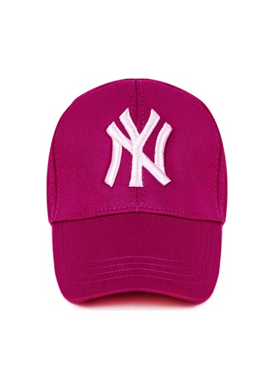 Unisex 2'li Set Bordo ve Haki Renk Ny New York Beyzbol Şapka - Unisex Bordo - Haki