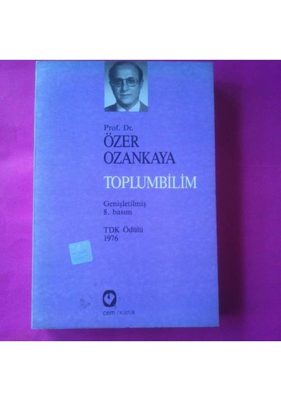 Toplumbilim Özer Ozankaya