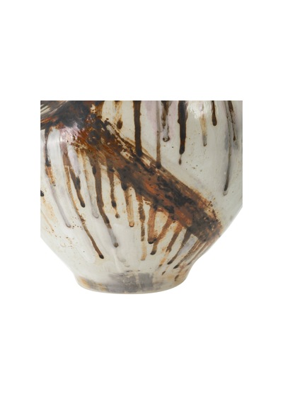 Mudo Home Themıs Vazo 27x25cm Kahverengi