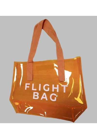 Plaj Cantası " Flıght Bag " Turuncu " Turuncu